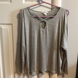Gray Top